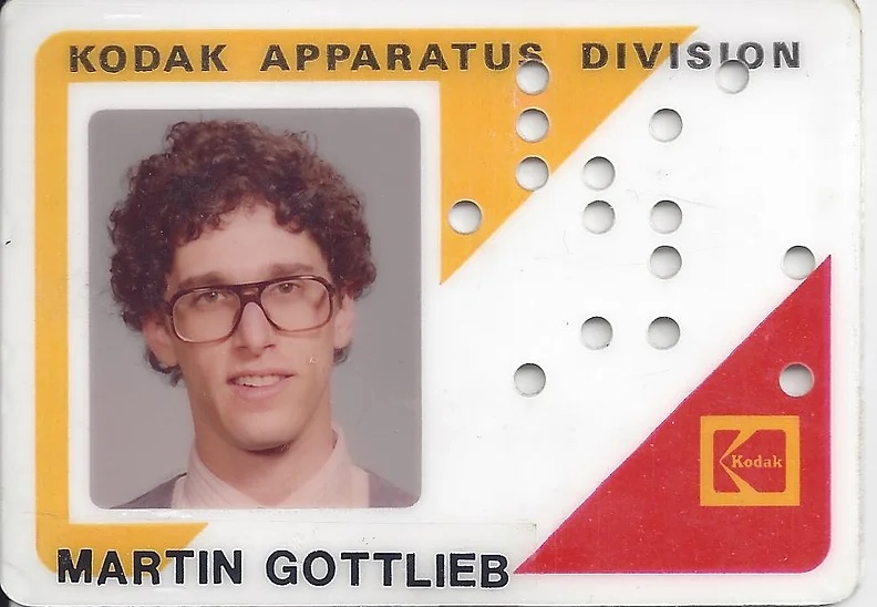 Marty Gottlieb's Kodak ID